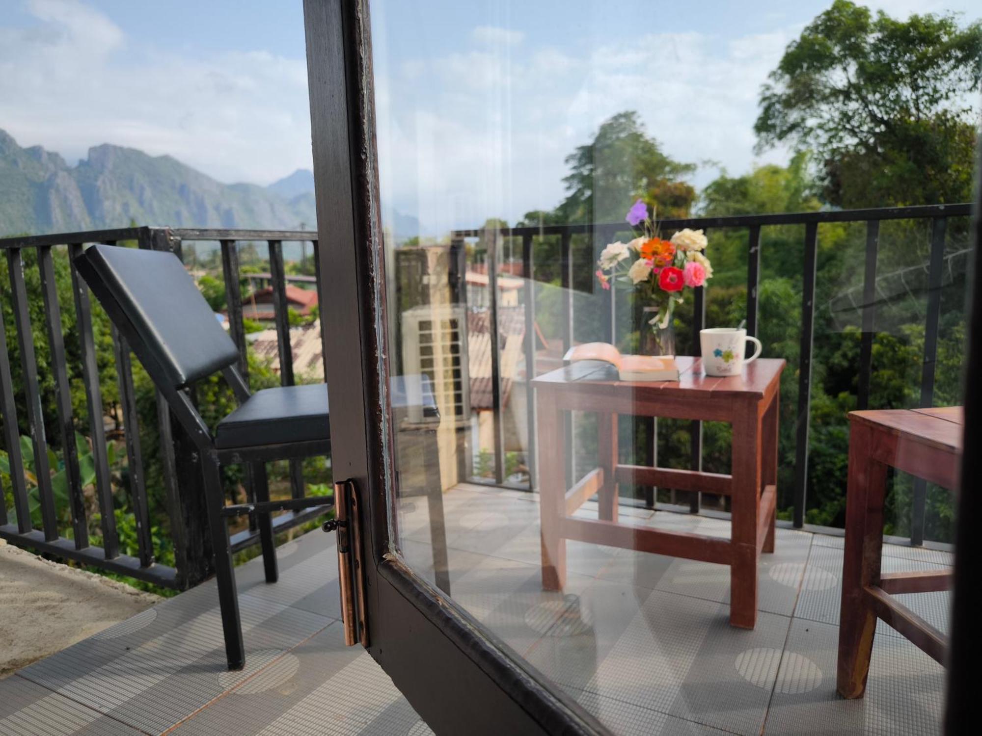 Dok Champa Resort Vang Vieng Εξωτερικό φωτογραφία