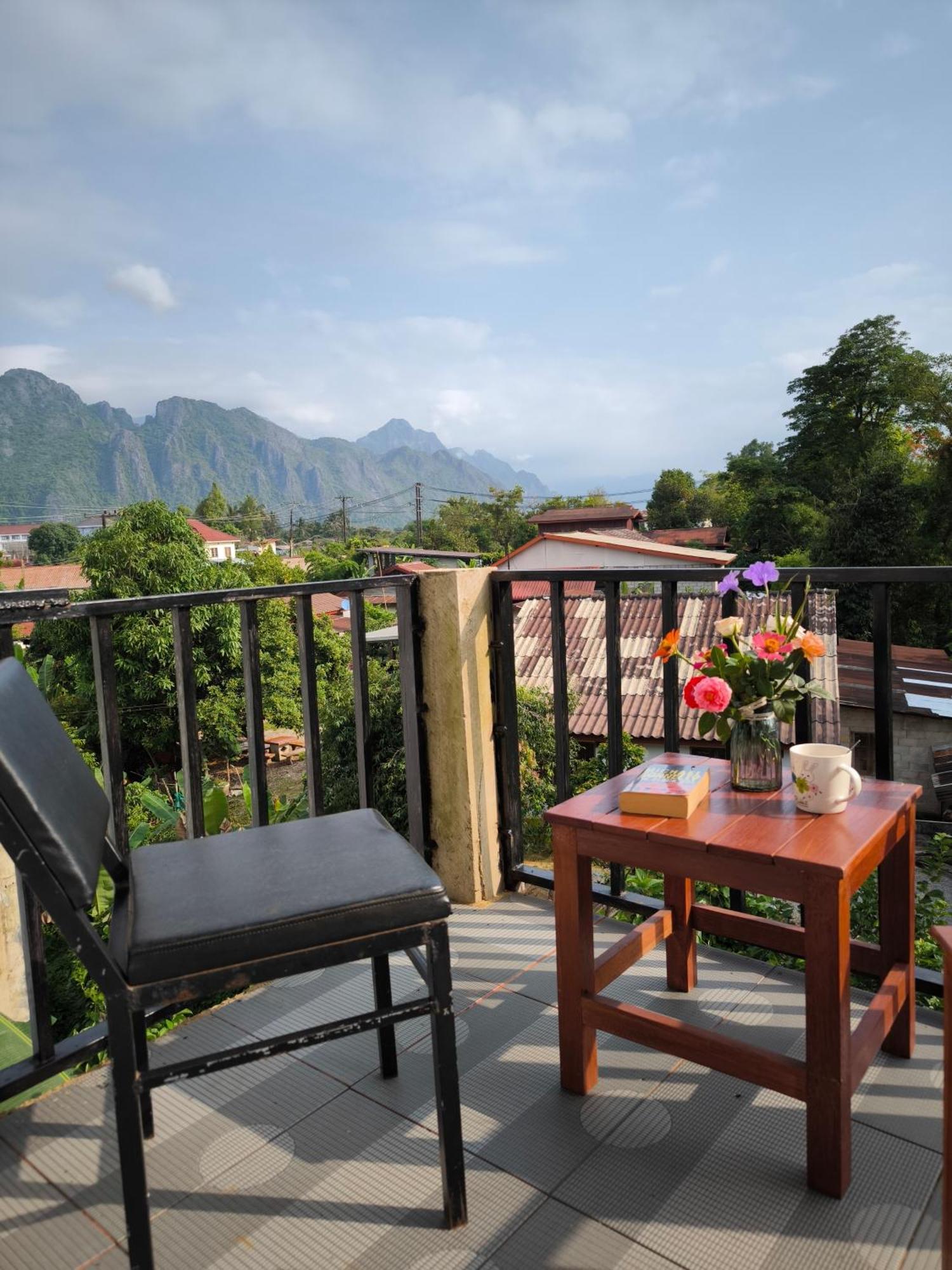 Dok Champa Resort Vang Vieng Εξωτερικό φωτογραφία