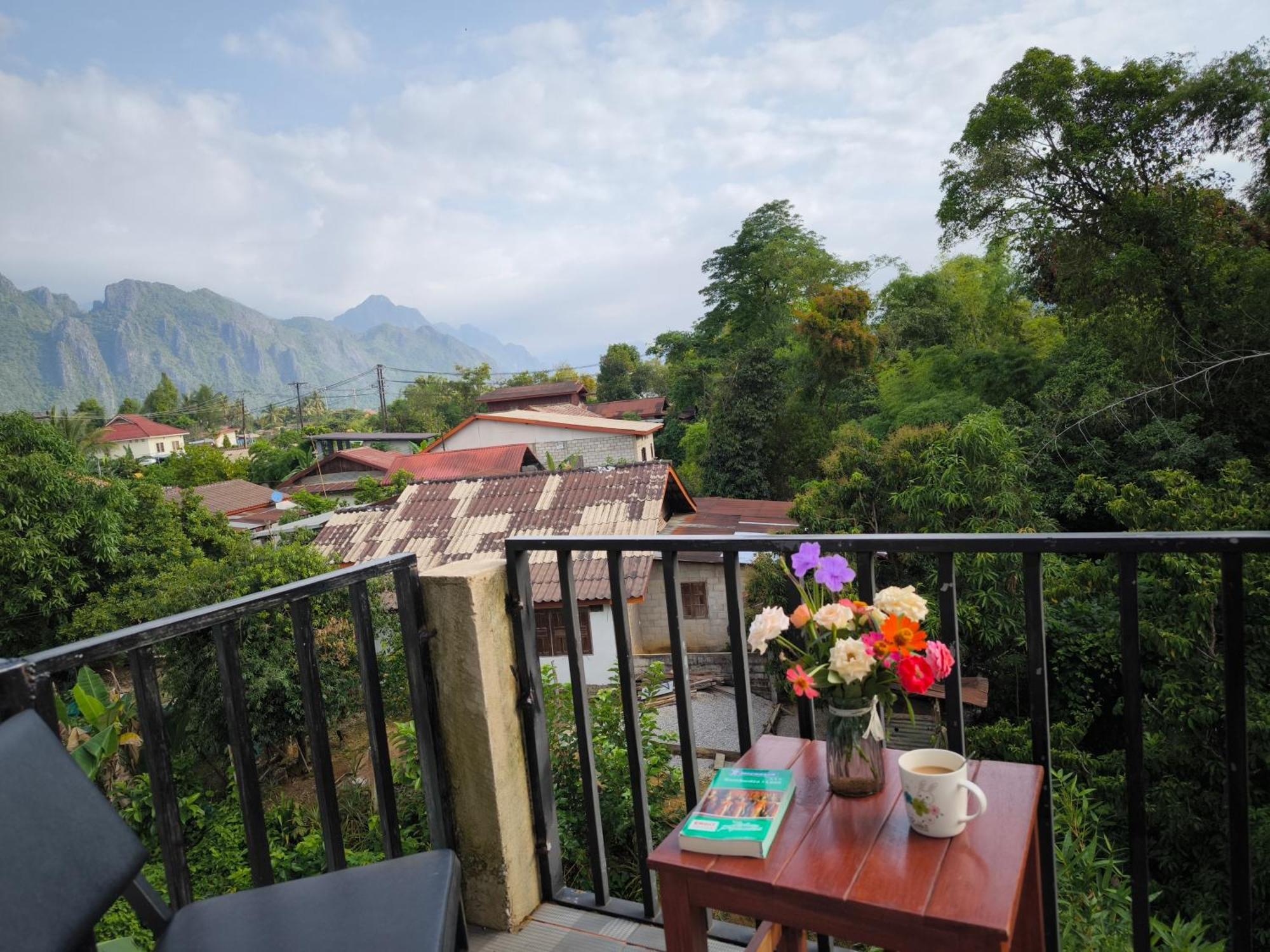 Dok Champa Resort Vang Vieng Εξωτερικό φωτογραφία